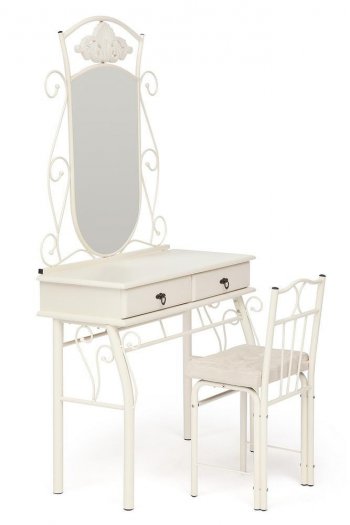 Столик туалетный CANZONA (столик/зеркало + стул) в Черепаново - mebel154.com