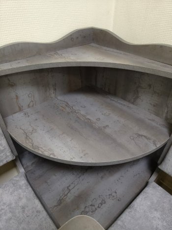 Кухонный уголок Миссия с полкой ткань в Черепаново - mebel154.com
