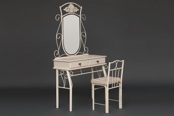 Столик туалетный CANZONA (столик/зеркало + стул) в Черепаново - mebel154.com