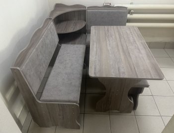 Кухонный уголок Миссия с полкой, ткань(локи) в Черепаново - mebel154.com