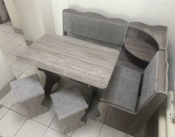 Кухонный уголок Миссия с полкой, ткань(локи) в Черепаново - mebel154.com