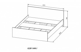 Кровать Diamante в Черепаново - mebel154.com