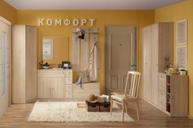 Набор мебели для прихожей Комфорт в Черепаново - mebel154.com