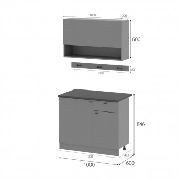 КГ Энни 1м в Черепаново - mebel154.com