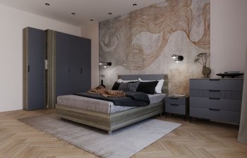 Спальный гарнитур Борнео в Черепаново - mebel154.com