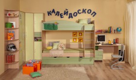Шкаф для одежды 2-х дверный 2 Калейдоскоп в Черепаново - mebel154.com
