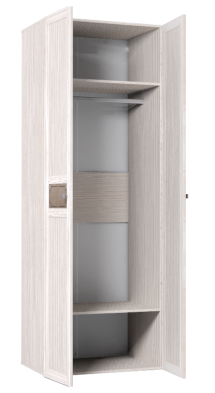 Шкаф для одежды 2-х дверный 54 Карина в Черепаново - mebel154.com