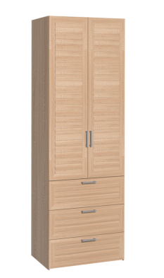 Шкаф для одежды 2-х дверный с ящ 12 Регата в Черепаново - mebel154.com