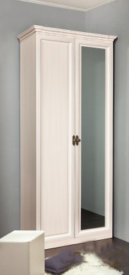 Шкаф для одежды 2-х дверный с зеркалом 2 Montpellier в Черепаново - mebel154.com