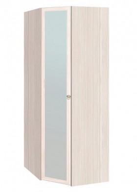 Шкаф для одежды угловой с зеркалом 56-2 Бриз в Черепаново - mebel154.com