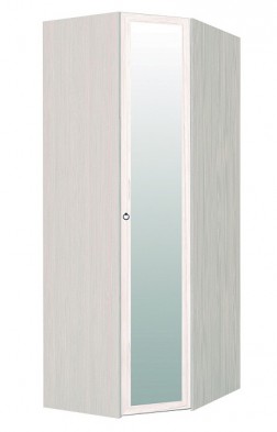 Шкаф для одежды угловой с зеркалом 56-2 Марсель в Черепаново - mebel154.com